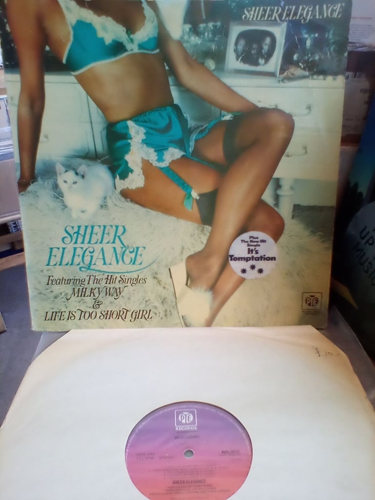image for SHEER ELEGANCE,. VINYL ALBUM