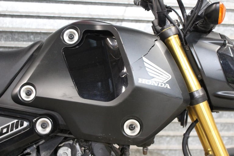 2021 21 HONDA MSX 125 GROM ABS BLACK TRADE SALE 7230 MILES NEWSHAPE MONKEY BIKE