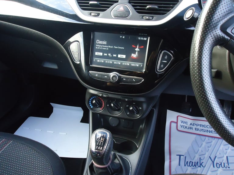 2018 Vauxhall Corsa 1.4T [150] Black Edition 3dr HATCHBACK Petrol Manual