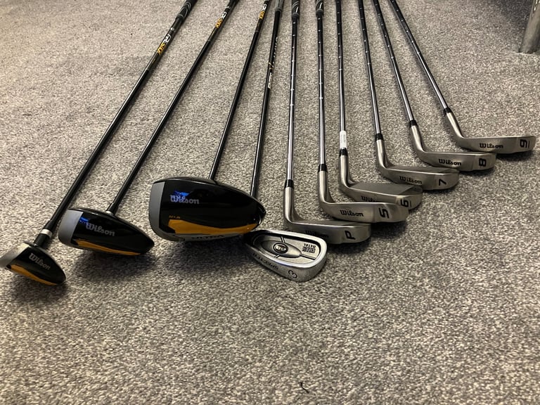 Wilson golf clubs - left handed