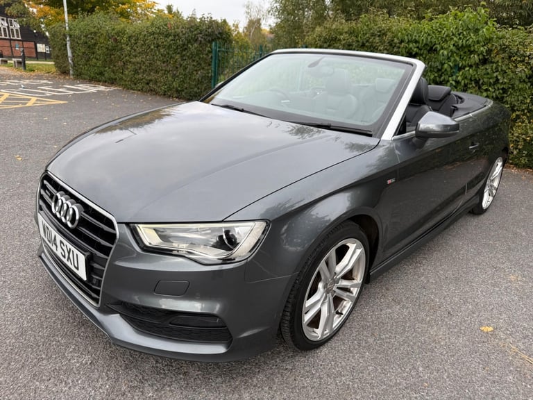 2014 Audi A3 Cabriolet 1.8 TFSI S line S Tronic quattro Euro 6 (s/s) 2dr