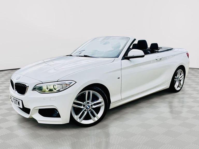 2017 BMW 2 Series 220d M Sport 2dr [Nav] CONVERTIBLE DIESEL Manual