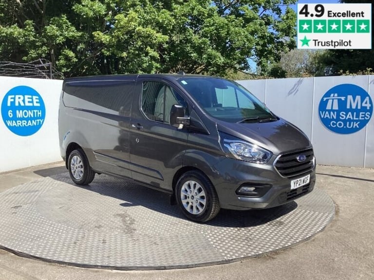 2021 Ford Transit Custom 340 EcoBoost Limited SWB L/R A/C Euro 6 PHEV SWB Panel Van HYBRID Automatic