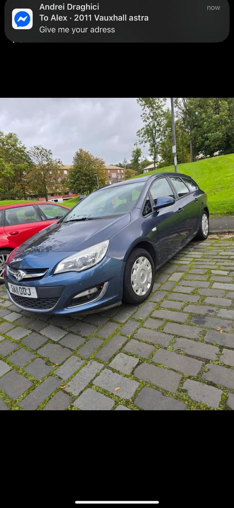 Vauxhall, ASTRA, Estate, 2011, Manual, 1598 (cc), 5 doors