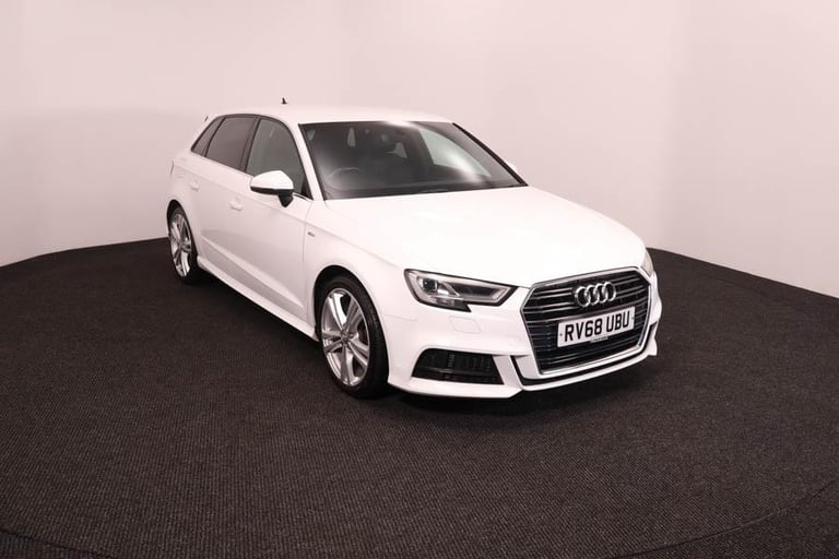 image for 2018(68) Audi A3 1.0 TFSI 30 S line Sportback S Tronic Euro 6 (s/s) 5dr