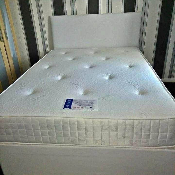image for ✔👍SMALL DOUBLE SIZE MATTRESS -SINGLE BED FRAME WITH MATTRESS