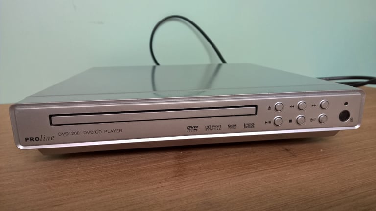 Proline 1200 compact DVD Player + box of DVDs (20-25) to watch, 