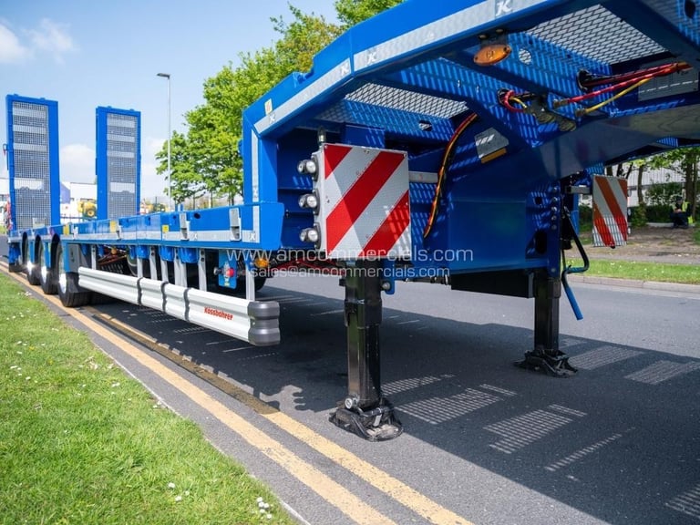 KASSBOHRER LOW LOADER 52800KG 3 AXLE EXTENDABLE