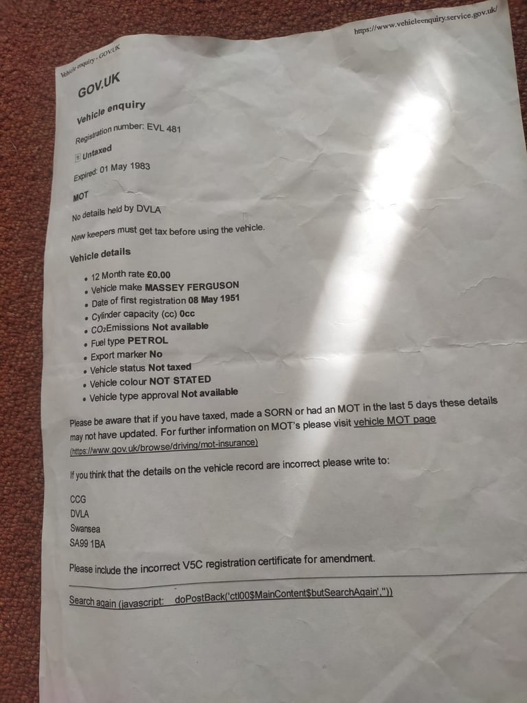 Massey Ferguson and Ford major