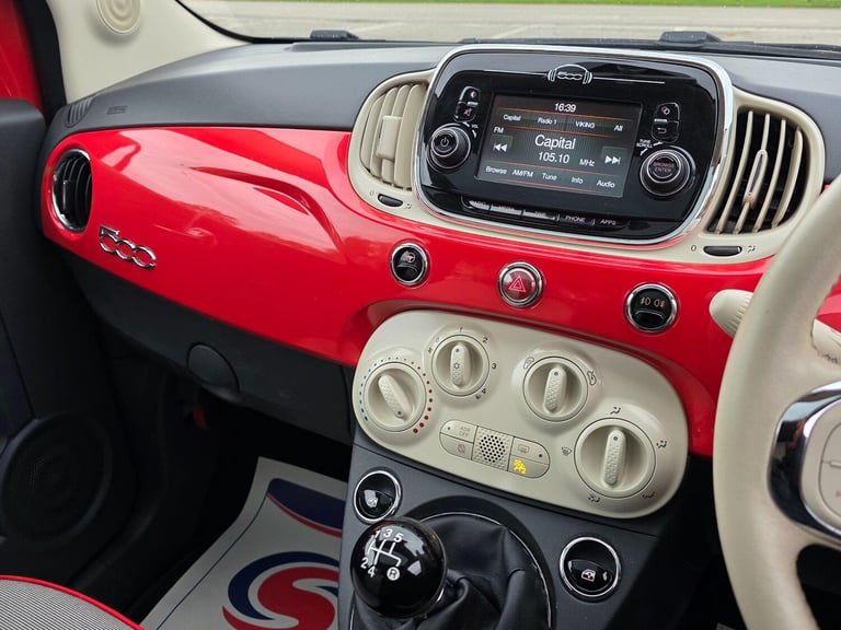 2015 Fiat 500 1.2 Lounge 3dr HATCHBACK PETROL Manual