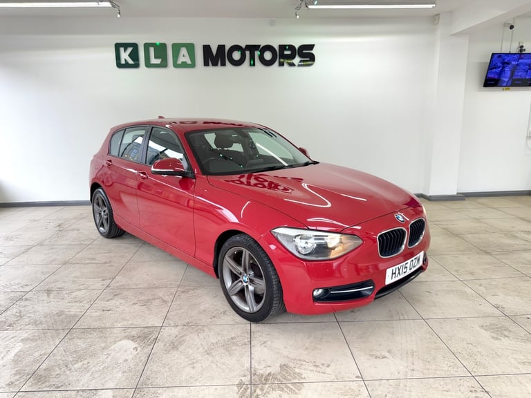 BMW 1 SERIES 1.6 116i Sport 5-door Red Manual Petrol 2015