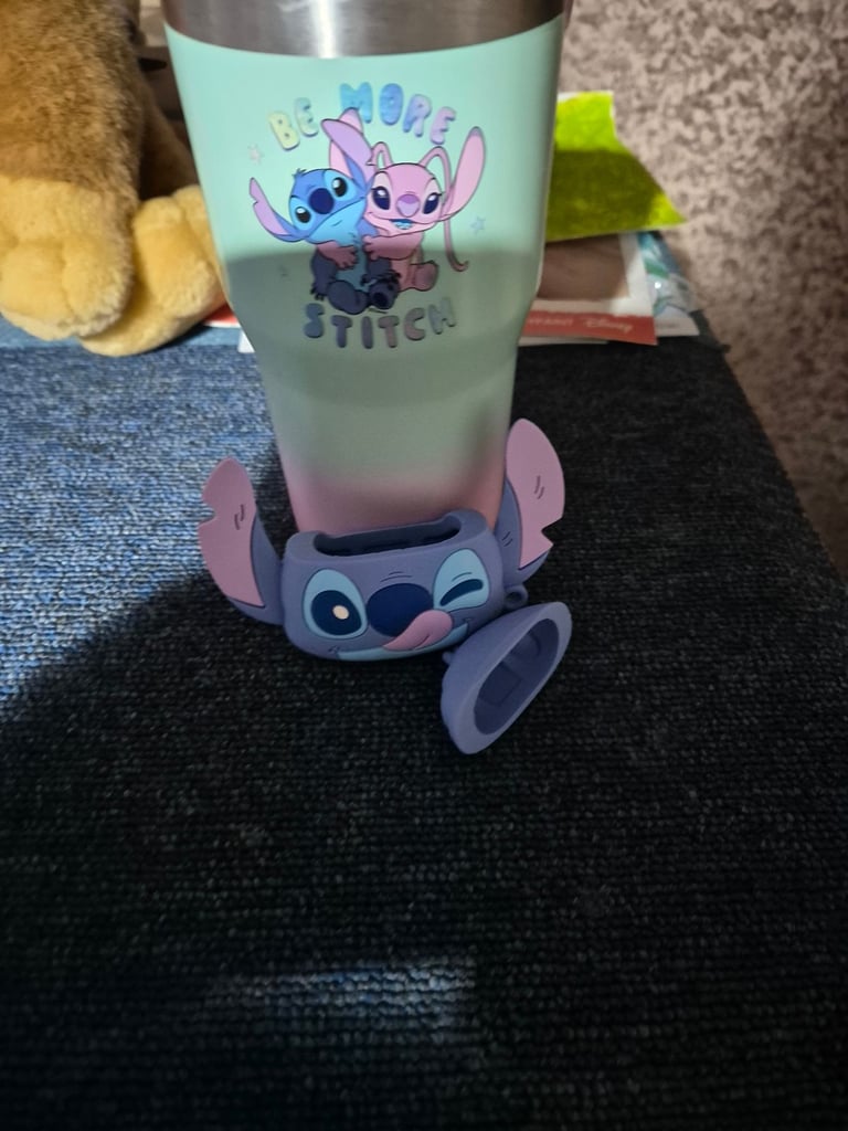 Stich tumbler and headphome case 