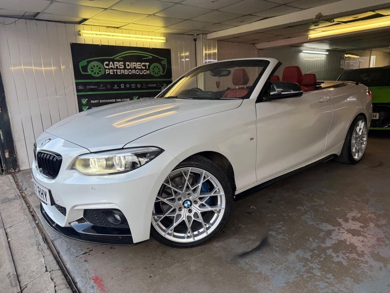 2018 BMW 2 Series 220d M Sport 2dr [Nav] Step Auto CONVERTIBLE DIESEL Automatic