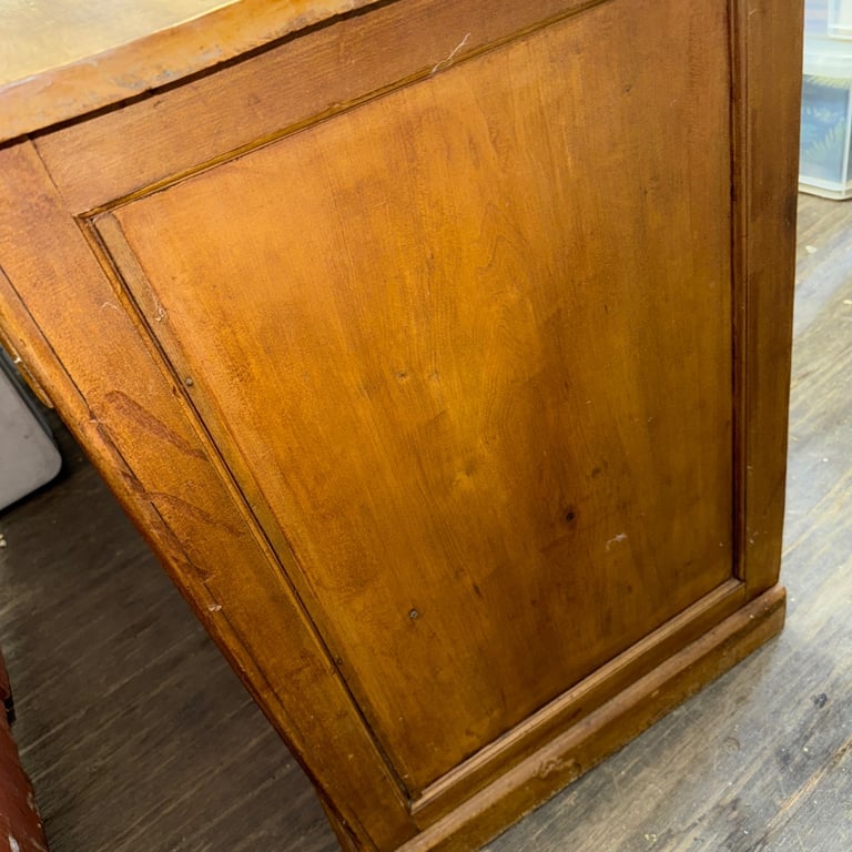 Vintage pine sideboard country cottage look