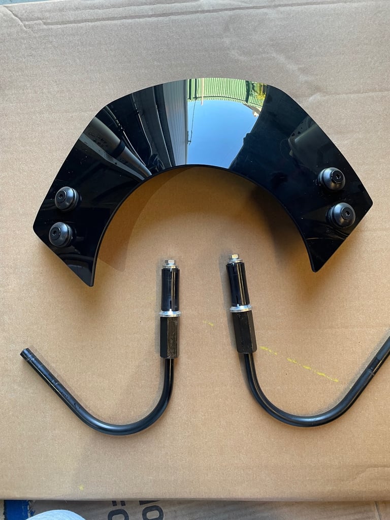 image for Vespa HPE small black fly screen