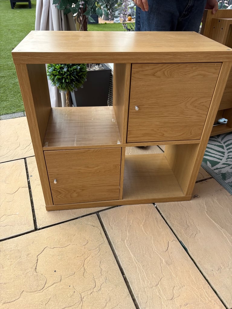 image for IKEA cube storage and cupboards