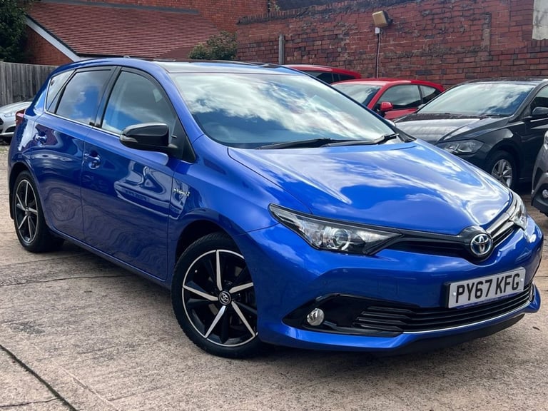 2018 Toyota Auris 1.8 Hybrid Design TSS 5dr CVT [Nav] HATCHBACK PETROL/ELECTRIC Automatic