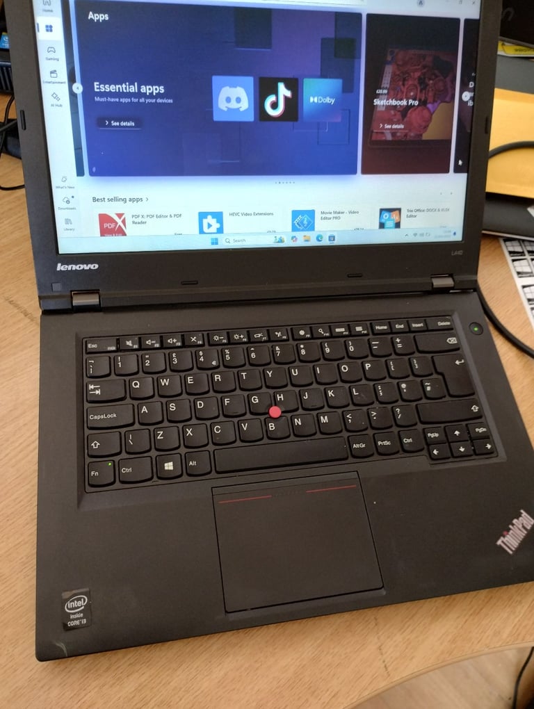 Lenovo ThinkPad. Windows 11, MS Office. Free Delivery, 16GB RAM, i5 CPU, 240GB SSD, Laptop, Webcam. 