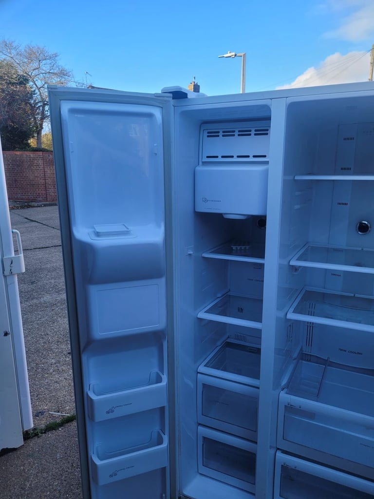 White American fridge and freezer 