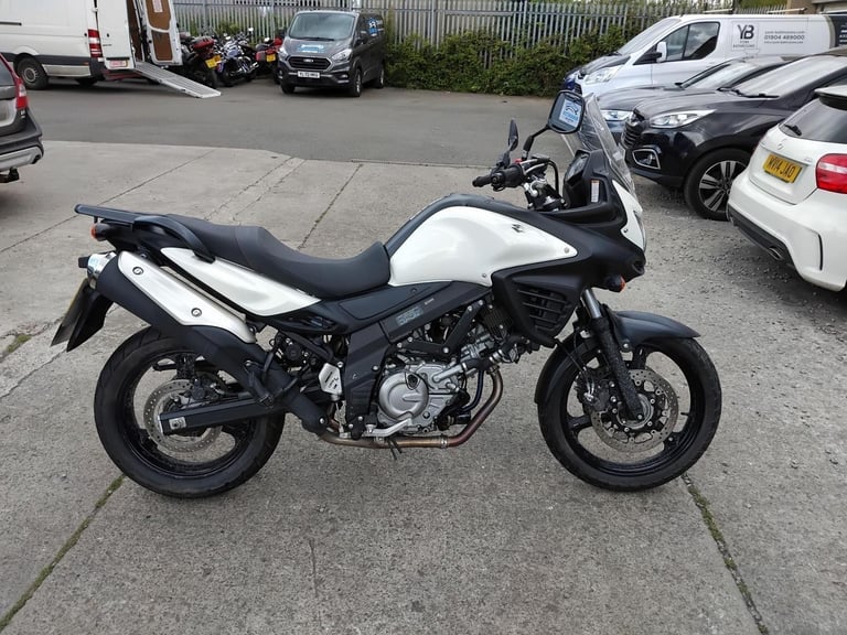 2014 14 SUZUKI DL650 AL2 V-STROM WHITEADVENTURE TOURER DL 650VSTROM 1k MLS