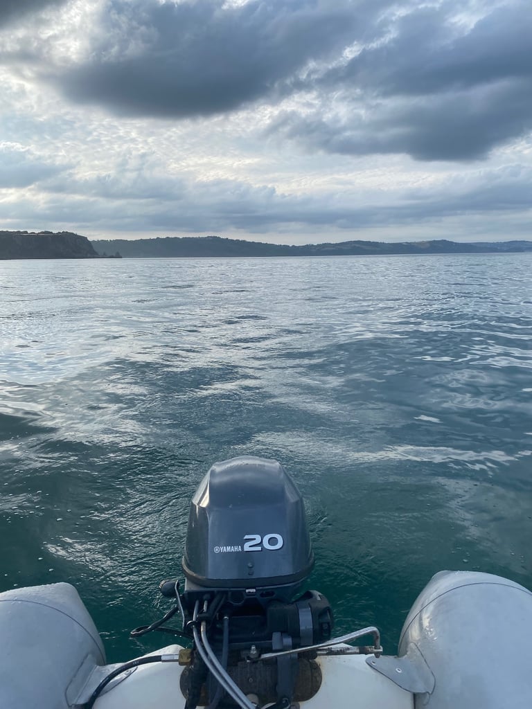 Avon 20hp rib boat