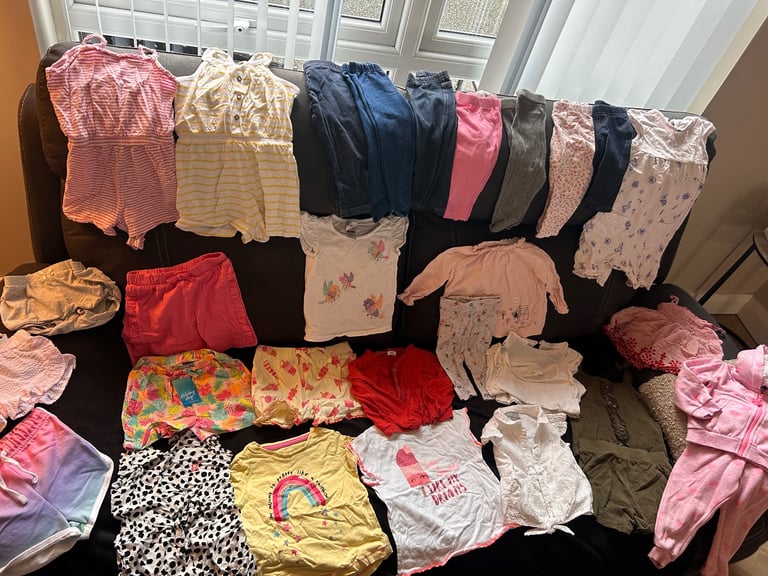 Large bundle baby girl clothes 
