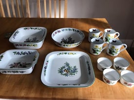 Collection of Royal Worcester Herbs Tableware 