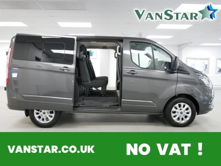 2021 TRANSIT CUSTOM 320 2.0 EBL 130 BHP SWB LIMITED 6 SEATER CREWCAB ( NO VAT )