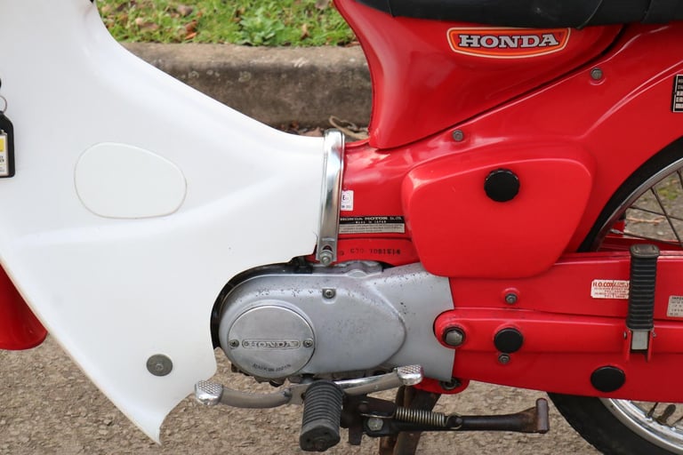 Honda C70 C 70 Cub 1981 UK Bike and just 2510 miles from new!!!!