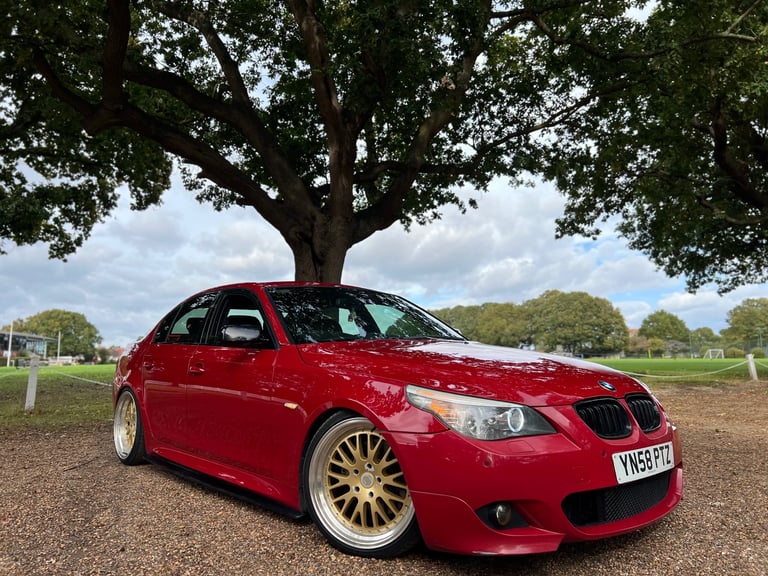 BMW 530D COBRA IMOLA RED MSPORT
