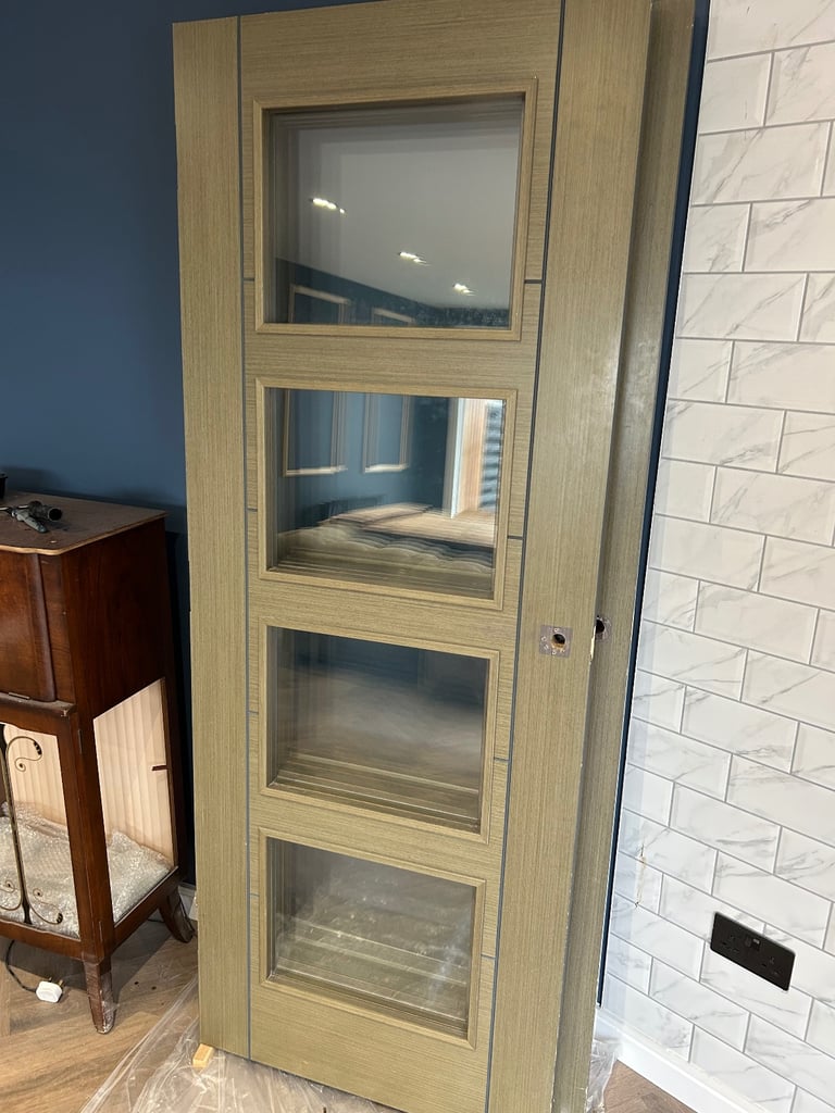 4 x doors - 2 x single, 1 set of double's. 