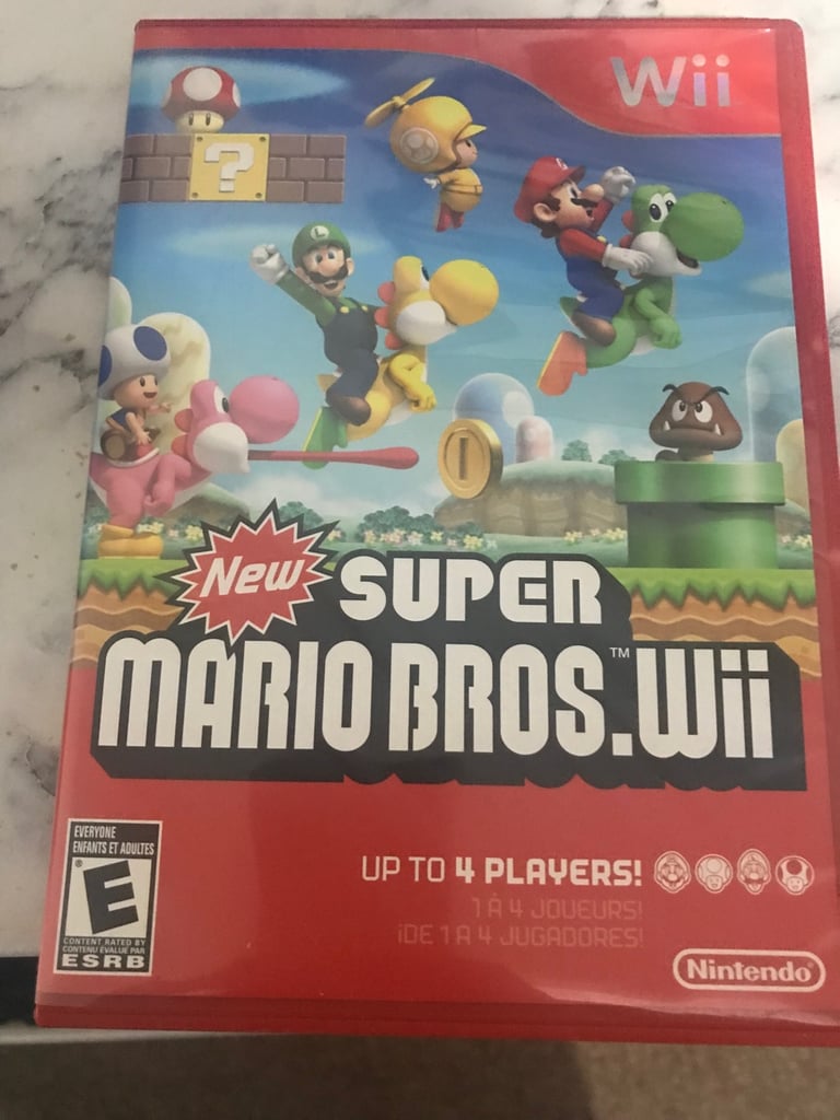 NTSC Wii u new super Mario bros and nsmb wii