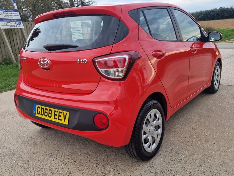 2019 Hyundai i10 1.0 SE 5dr HATCHBACK PETROL Manual