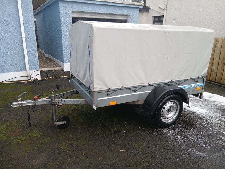 image for 7x4 covered trailer 