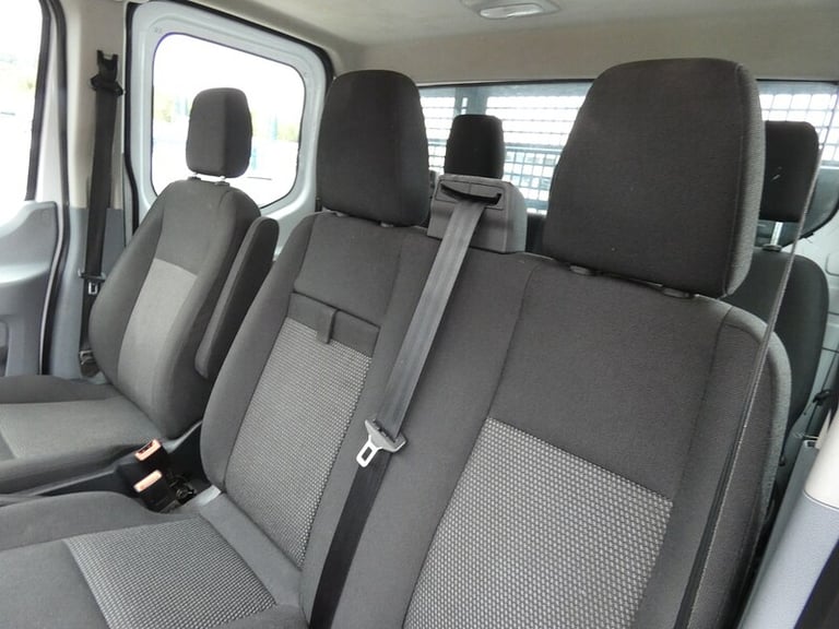 2017 17 FORD TRANSIT DOUBLE CAB TIPPER 81K 7 SEATER LOOK
