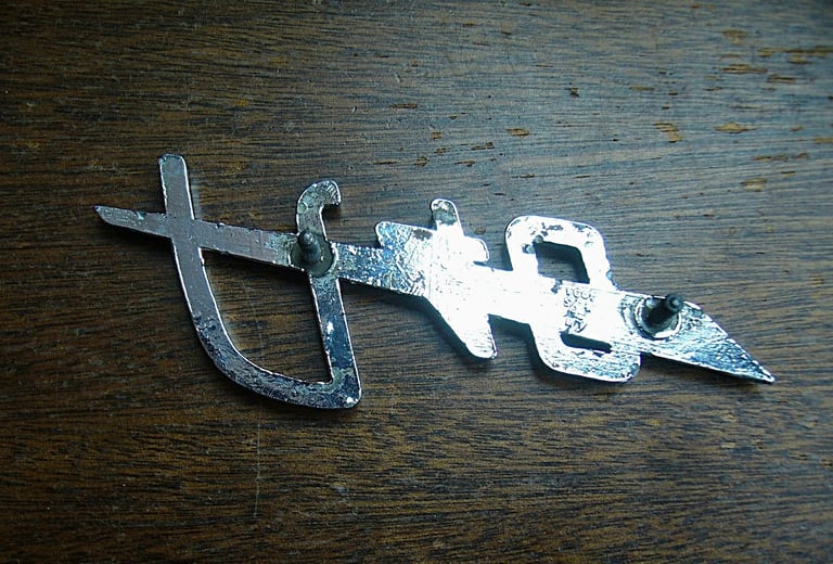 Austin A40 Car Boot/ Tailgate Badge A40 Farina 1959 - 1975