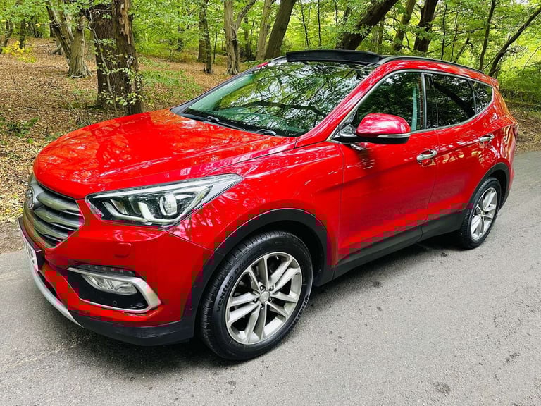 2016 Hyundai Santa Fe 2.2 Santa Fe Premium SE Blue Drive CRDi Auto 4WD 5dr SUV Diesel Automatic