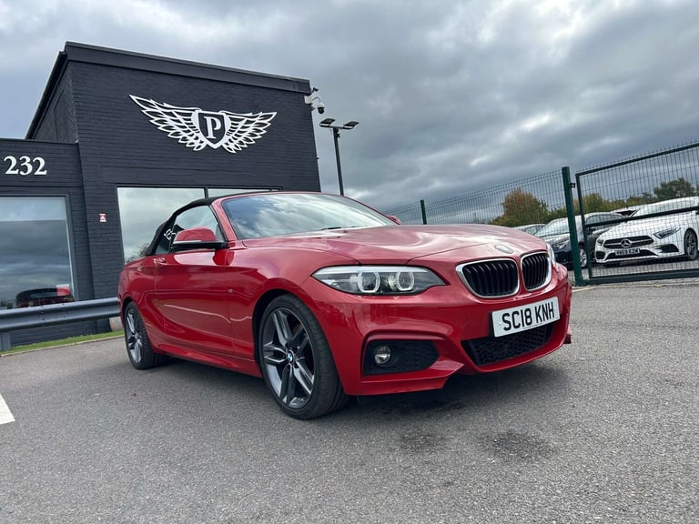 2018 BMW 2 Series 2.0 220D M Sport 2dr Convertible Diesel Manual