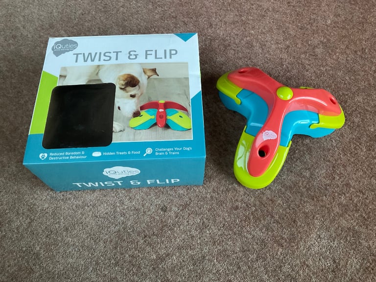 Twist and Flip Dog Toy