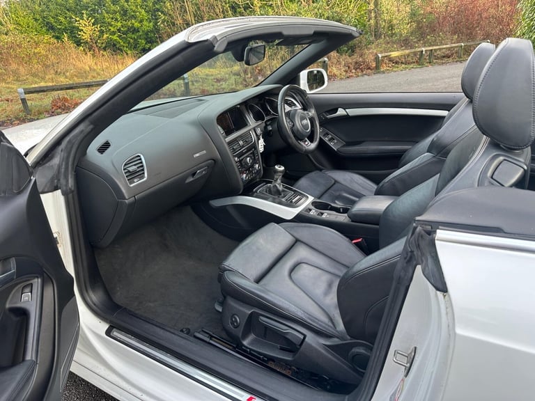 2012 Audi A5 Cabriolet 2.0 TDI S line Euro 5 (s/s) 2dr CONVERTIBLE Diesel Manual