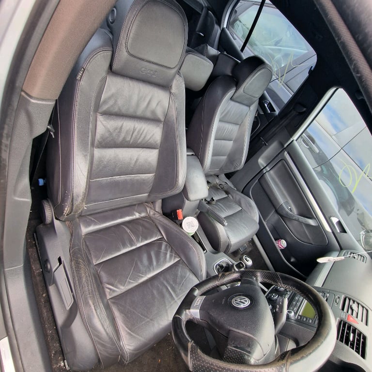 Vw golf gti mk5 5 door seats interior 4 door leather heated 