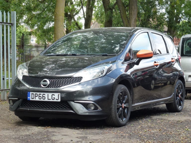 2016 Nissan Note 1.2 Black Edition 5 Door  MPV Petrol Manual