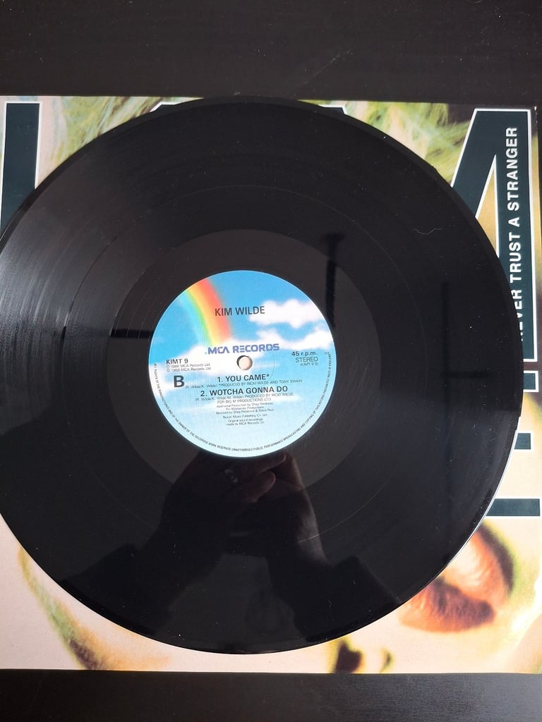 Kim Wilde Never Trust A Stranger 12inch Vinyl Single