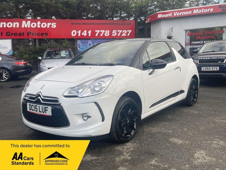 image for 2015 DS Automobiles DS 3 1.2 PureTech DStyle 3dr HATCHBACK PETROL Manual