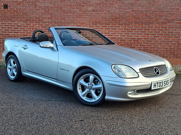 2003 03 Mercedes-Benz SLK 200 Kompressor Auto Roadster. Only 70000 Miles!
