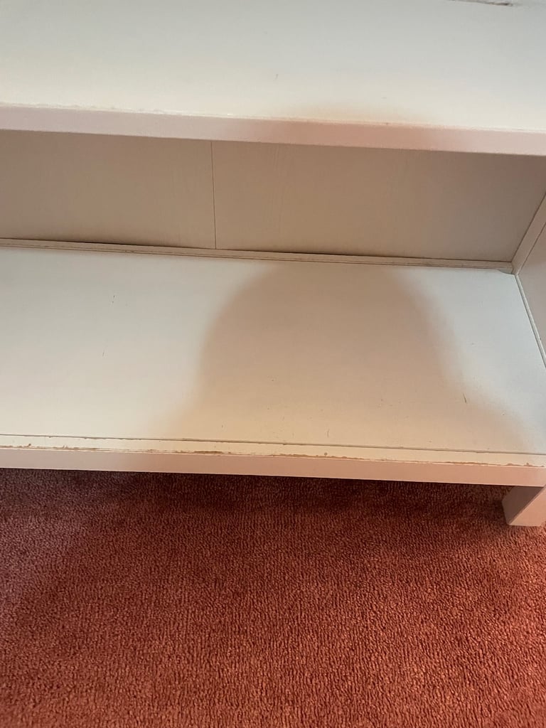 image for IKEA white shelving unit
