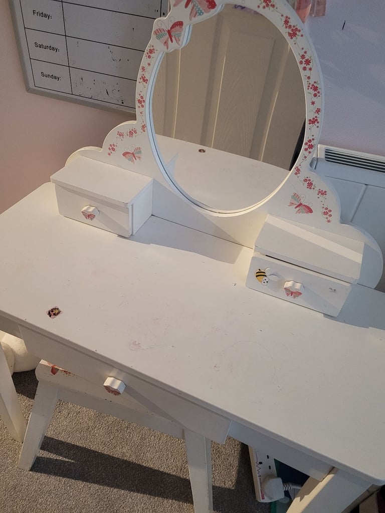 image for Children vanity table up to 6 years 