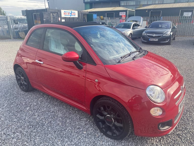 2016 Fiat 500 1.2 S 2dr CONVERTIBLE Petrol Manual