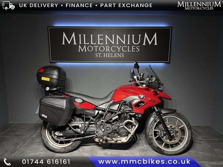 image for BMW F700GS. ADVENUTER BIKE. 3 PART LUGGAGE