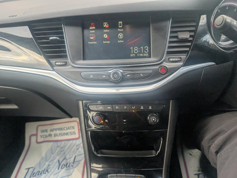 2016 Vauxhall Astra 1.4T 16V 150 SRi 5dr HATCHBACK PETROL Manual